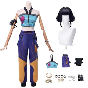 Anime K-Pop Mira Demon Hunters Cosplay Zoey Rumi Costume Wig