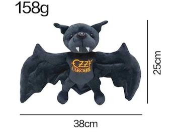 【貴重】OZZY オジー・オズボーン PLUSH BAT ぬいぐるみ New Release! Ozzy Osbourne Plush Doll Bat Plush Toy 9.8 In