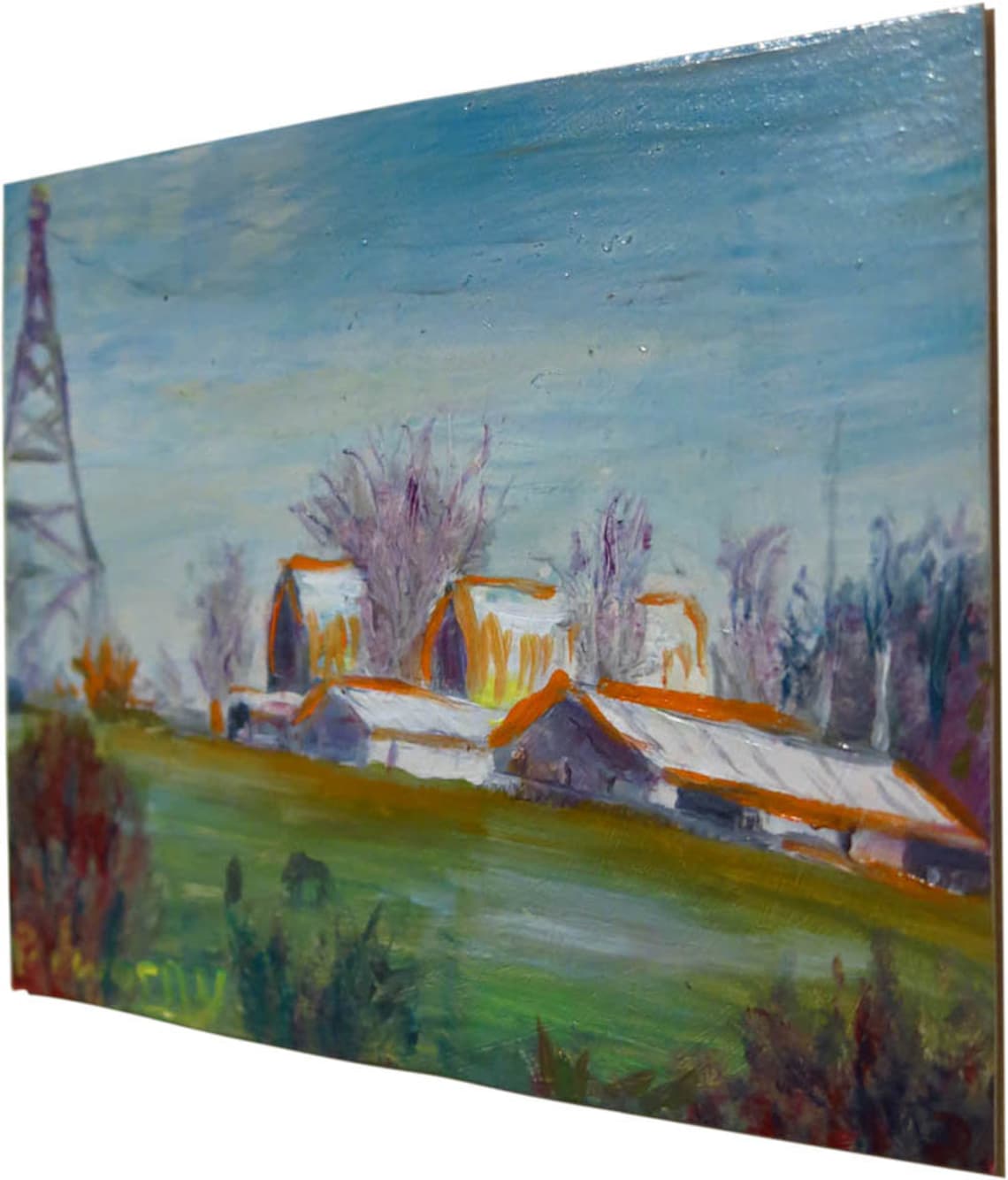 Original Oil Painting on Gesso Primed Illustration Board of 5 Etsy