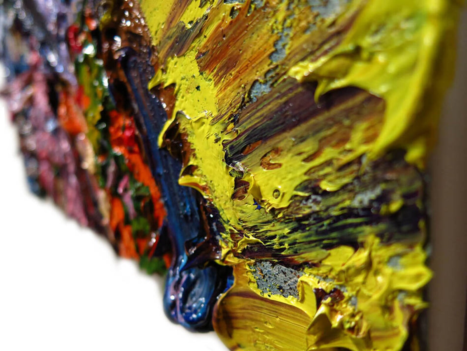 Original Oil Painting on Gallery Warped Stretched Canvas of 12 Etsy