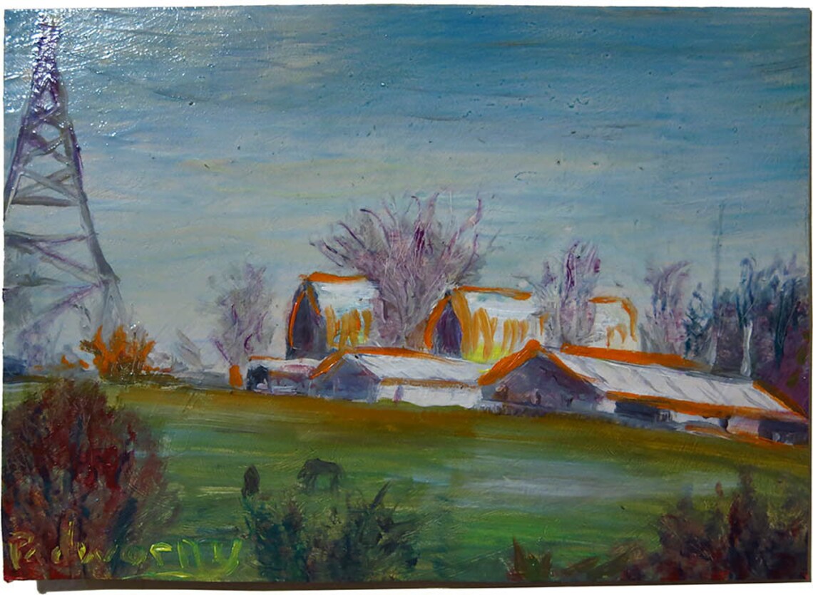 Original Oil Painting on Gesso Primed Illustration Board of 5 Etsy