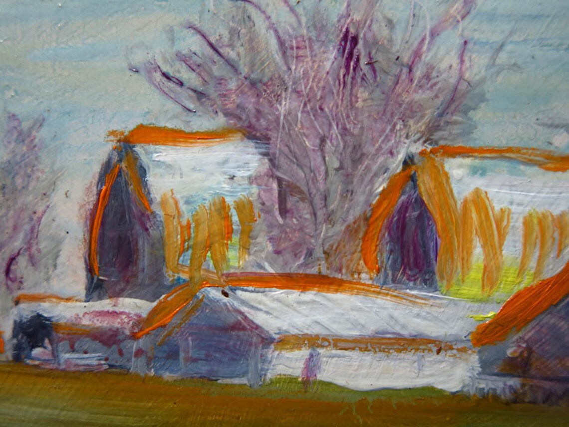 Original Oil Painting on Gesso Primed Illustration Board of 5 Etsy