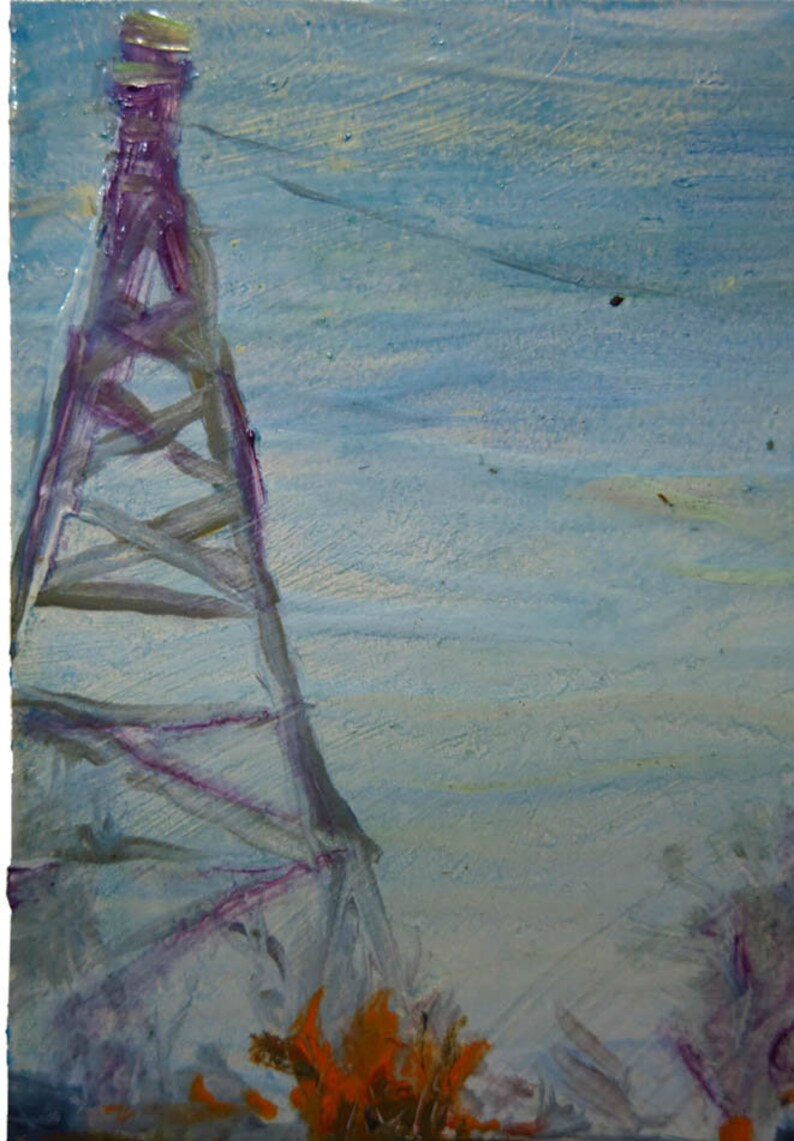 Original Oil Painting on Gesso Primed Illustration Board of 5 Etsy