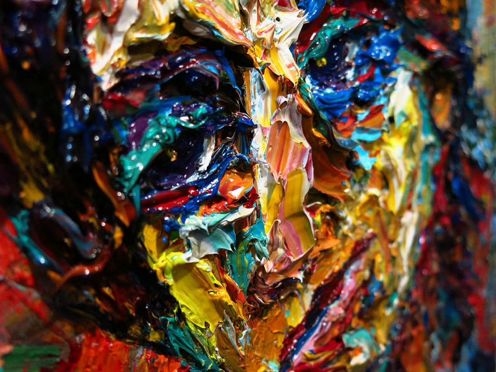 Original Oil Painting on Gallery Warped Stretched Canvas of 12 Etsy