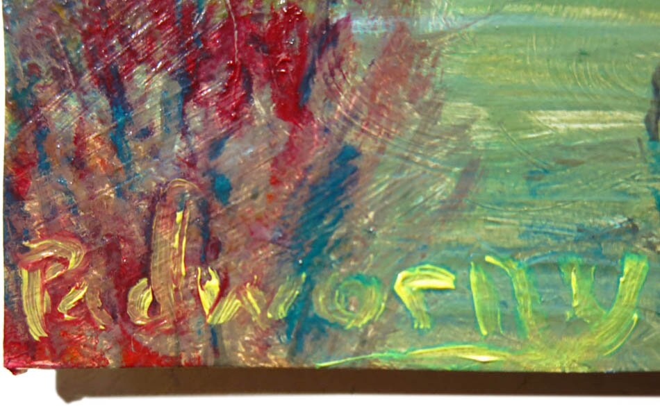 Original Oil Painting on Gesso Primed Illustration Board of 5 Etsy