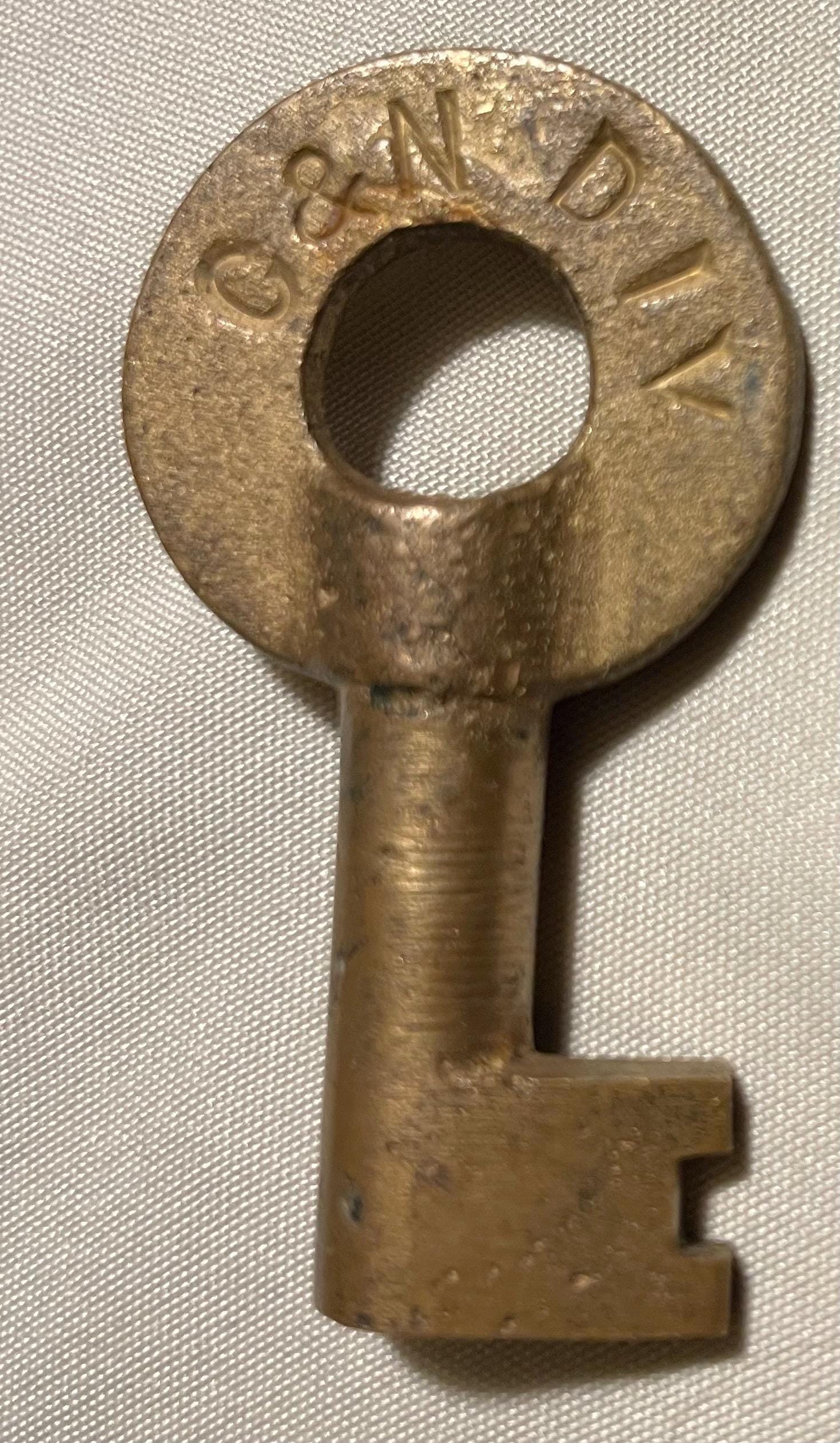 Prr Railroad Key - Etsy Pennsylvania Central Railroad RR Key Brass Switch CK 704 Cleveland Division main image 0