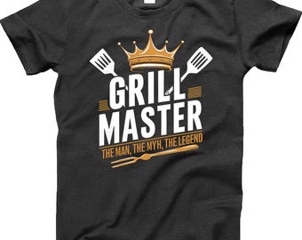 Camiseta Mestre do Churrasco: Presente Divertido para o Pai Churrasqueiro