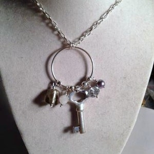 Charm Necklace Silver Jewelry Long Jewellery Crystals Everyday Fashion Pearl Unique Gift