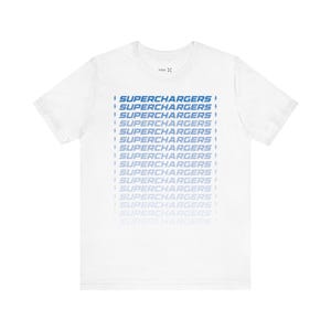San Diego Superchargers Fade T-Shirt for Adult Men and Women - LA Chargers NFL Football Fan Shirt
