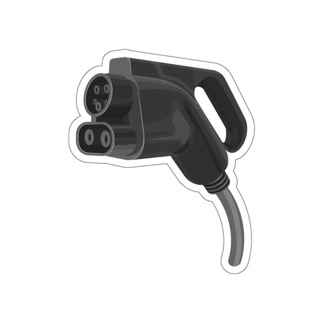CCS 1 EV Charger Plug Sticker: Weatherproof Vinyl Decal | Electric Car ...