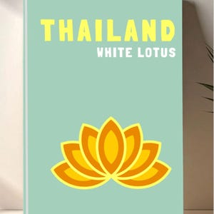THAILAND-Fotoalbum-Vorlage – Assouline-Stil zum Herunterladen und Anpassen (Buchumschlag, Infografik, Thailand-Karte und Foto-Innenansicht)