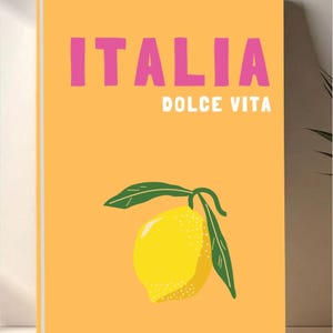 ITALIA Photo Album Template – Assouline Style to Download and Customize (book cover, infographic, Italy map, and photo interior)