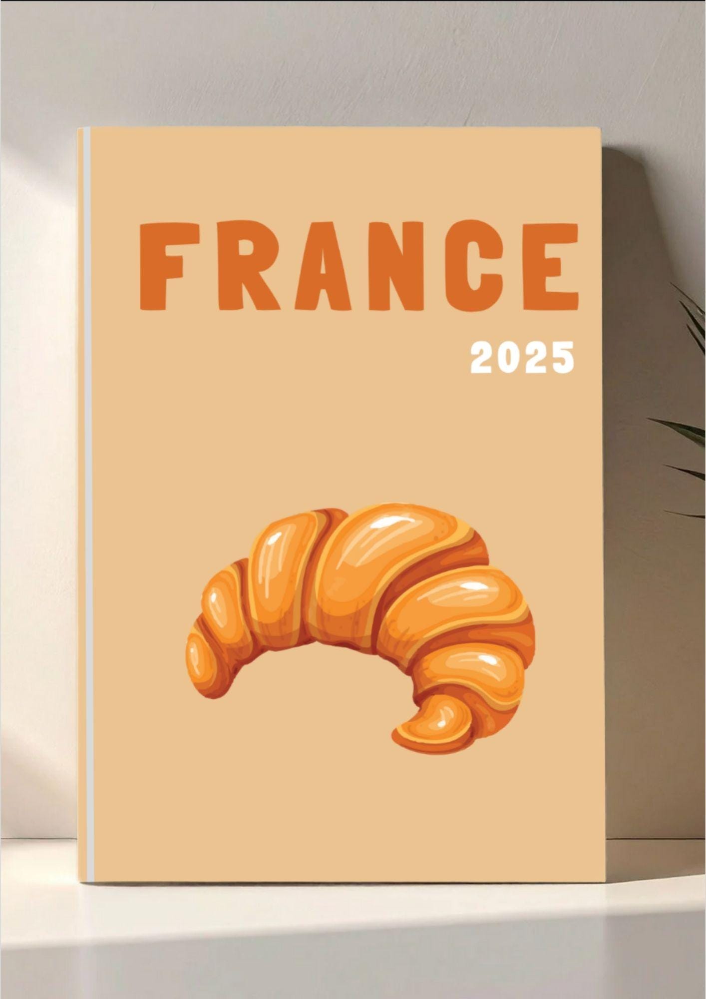 FRANCE Photo Album Template – Assouline Style to Download and Customize (book cover, infographic, France map, and photo interior)