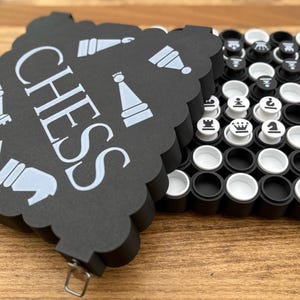 Portable Magnetic Chess and Checkers Set - Personalized Gift For Game Lovers