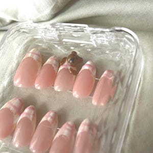 cute bear nails