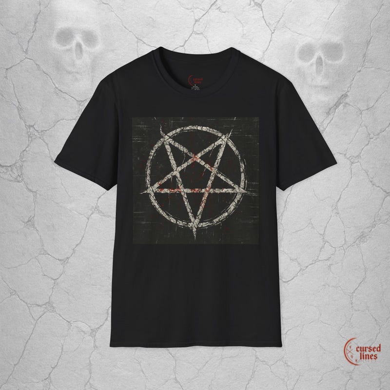 Pentagram T Shirt - Etsy