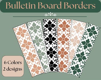 Cielito Lindo Bulletin Board Borders
