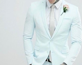 Herren Mintgrüner Anzug - Slim Fit zweiteiliges Event-Outfit