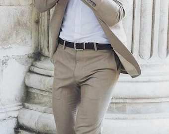 Eleganter zweiteiliger Herrenanzug für Herren, eleganter Herrenanzug, Herrenanzug