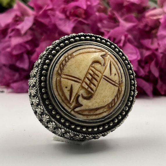 Camel bone inlay craftsmanship is a centuries-old Moroccan art form — this tiny box carries serious artisan heritage you won't find at Target.