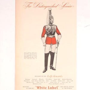 1939 Dewar&#39;s White Label Scotch Whisky - Original Vintage Print Ad