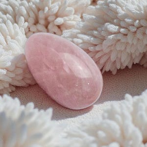Rose Quartz Yoni Eggs • Drilled • Natural Healing Crystal • Kegel • Pelvic Floor Awareness & Tone