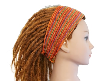 Headband tube bohemian for dreadlocks