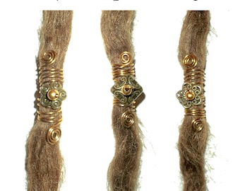 Ethno Mandala Perle für Dreadlocks