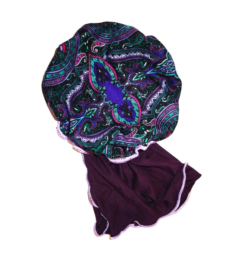 Large dreadlock tam beanie