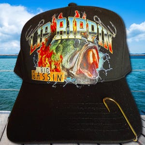 Fischerhut für Männer, Bass Trucker Hut, Mütze, See Leben Ausrüstung, Fischer Geschenk, Outdoor Lifestyle, Angeln Papa Geschenk, Snapback Hut für Angler,