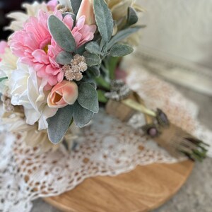 Custom Wedding Flower DEPOSIT-Bouquets - Corsages - Boutinere - Bridal Party Florals - Silk Flowers - FREE SHIPPING