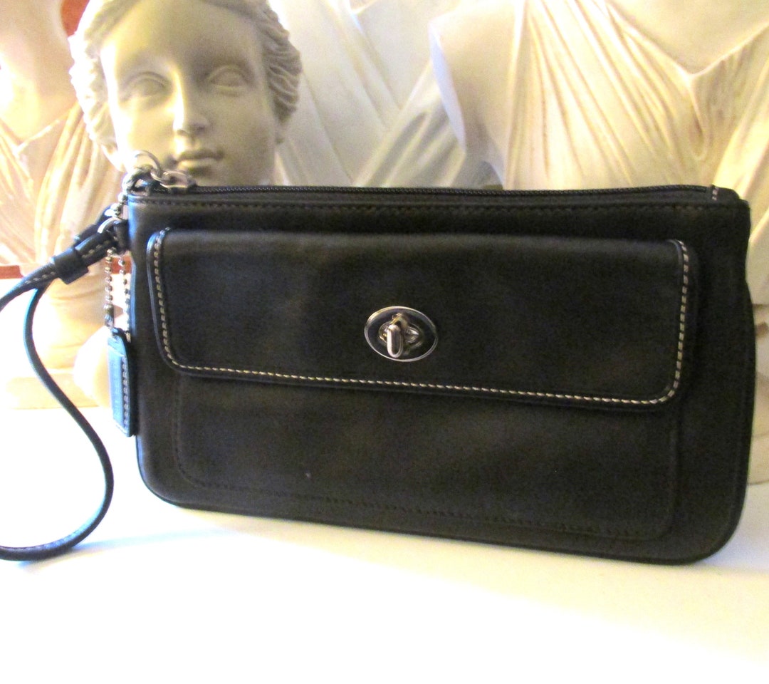 小物 Rera Coach Legacy Green Turn Lock Wallet Rera Coach Legacy Green Turn Lock Wallet