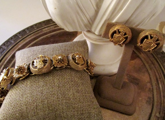 FLORENZA Coat of Arms Bracelet Set, Maltese, Royal