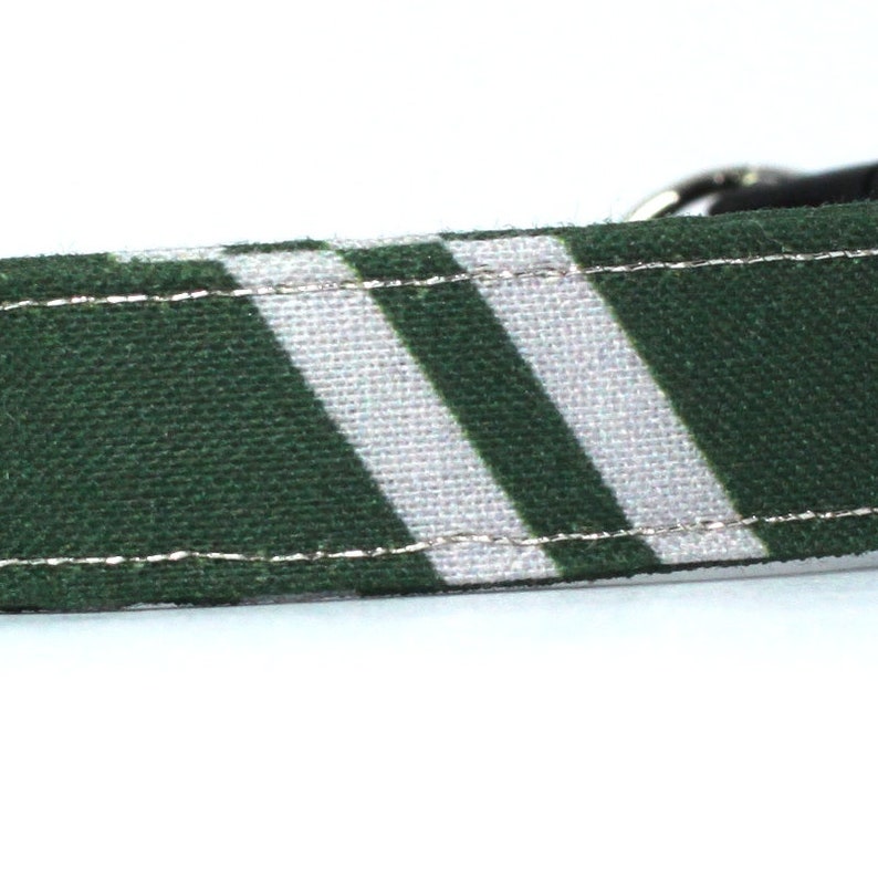 Wizard Breakaway Cat Collar Green / Grey with Choice of Charms image 4