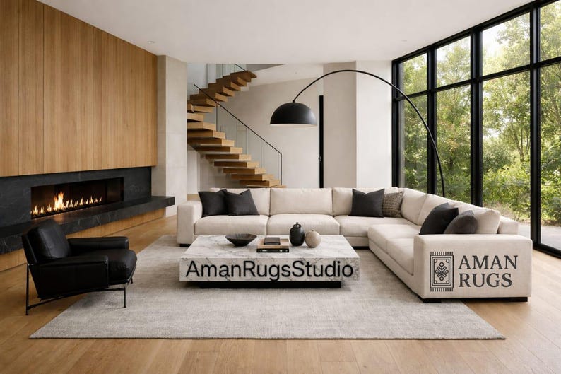 Transform your living space with the timeless elegance and unmatched comfort of our Hand Tufted New Zealand Wool Rug, thoughtfully designed to bring luxury, warmth, and modern sophistication into your home. This premium wool rug is a perfect blend of minimalist design, natural materials, and artisan craftsmanship, making it an ideal choice for modern, contemporary, and luxury interiors