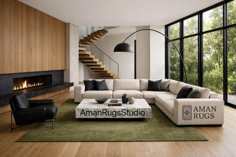 Transform your living space with the timeless elegance and unmatched comfort of our Hand Tufted New Zealand Wool Rug, thoughtfully designed to bring luxury, warmth, and modern sophistication into your home. This premium wool rug is a perfect blend of minimalist design, natural materials, and artisan craftsmanship, making it an ideal choice for modern, contemporary, and luxury interiors