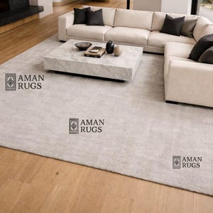 Transform your living space with the timeless elegance and unmatched comfort of our Hand Tufted New Zealand Wool Rug, thoughtfully designed to bring luxury, warmth, and modern sophistication into your home. This premium wool rug is a perfect blend of minimalist design, natural materials, and artisan craftsmanship, making it an ideal choice for modern, contemporary, and luxury interiors