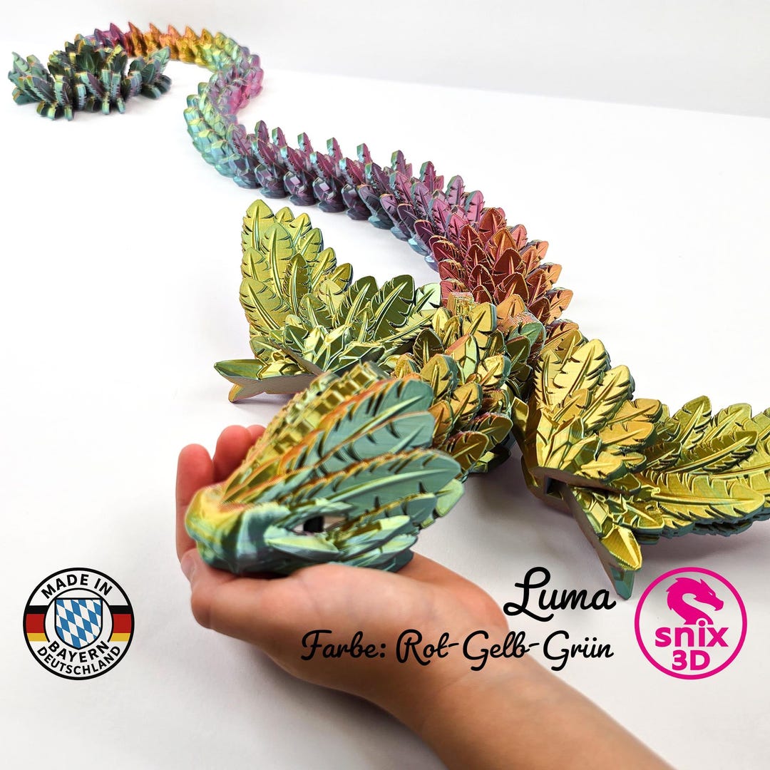 Drachen-Flügel Kosmetiktasche Von LONGXIN | Wasserdicht, 22,9 X 17,8 Cm | Perfektes Geschenk Mit Fantasy-Design