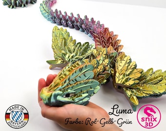 Flexi Flügeldrache bis XL 3D gedruckt – CE-geprüftes Spielzeug aus Bayern – Luma von snix3D