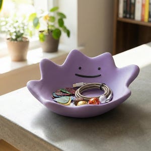 Ciotola Ditto - Svuotatasche Ingresso & Porta Gioielli - Organizer Scrivania Pokemon (Design)