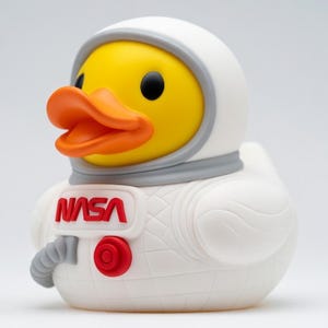 Astronaut Duck Figure – Rigid PLA Desk Decor