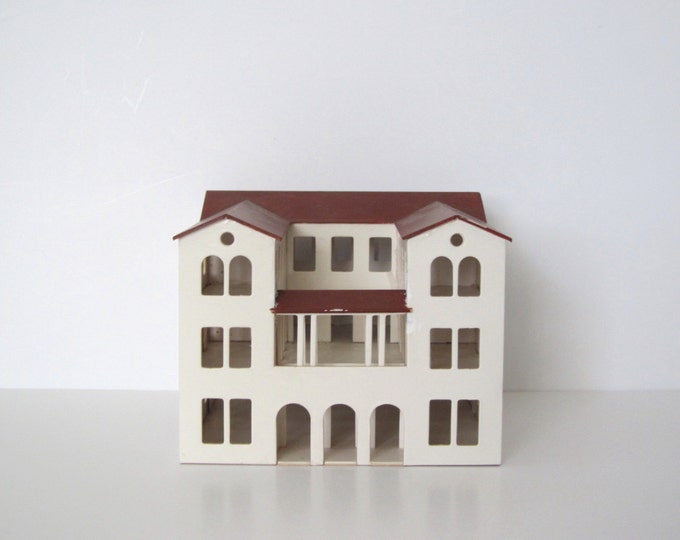 Vintage Miniature House/ Architectural Model/ Balsa Wood and Etsy