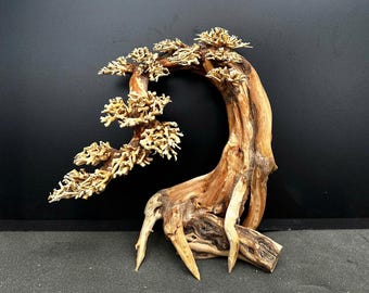 流木を使った水槽盆栽風の洞窟と岩を使った水槽装飾 - Etsy 日本
