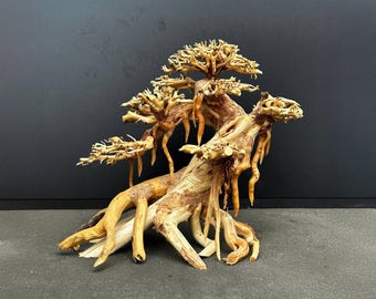 Driftwood aquascape bonsai tree aquarium drift wood aquascaping fish tank decor gift for dad