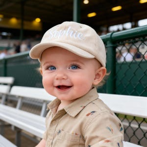 Gepersonaliseerde baseballpet voor kinderen, geborduurde naamhoed voor jongens meisjes, aangepaste zonbeschermingspet, uniseks zomercadeau, verjaardag outdoorkleding