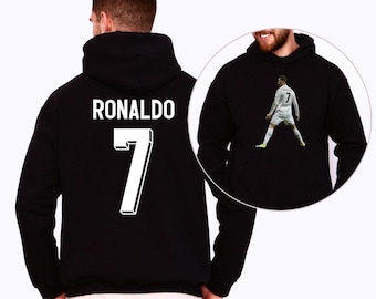 Cristiano Ronaldo Sweatshirt, Kids Ronaldo Inspired Soccer Hoodie, Football Merch Ronaldo Hoodie, Boy Gift Top Hoodie, Ronaldo Youth Hoodie