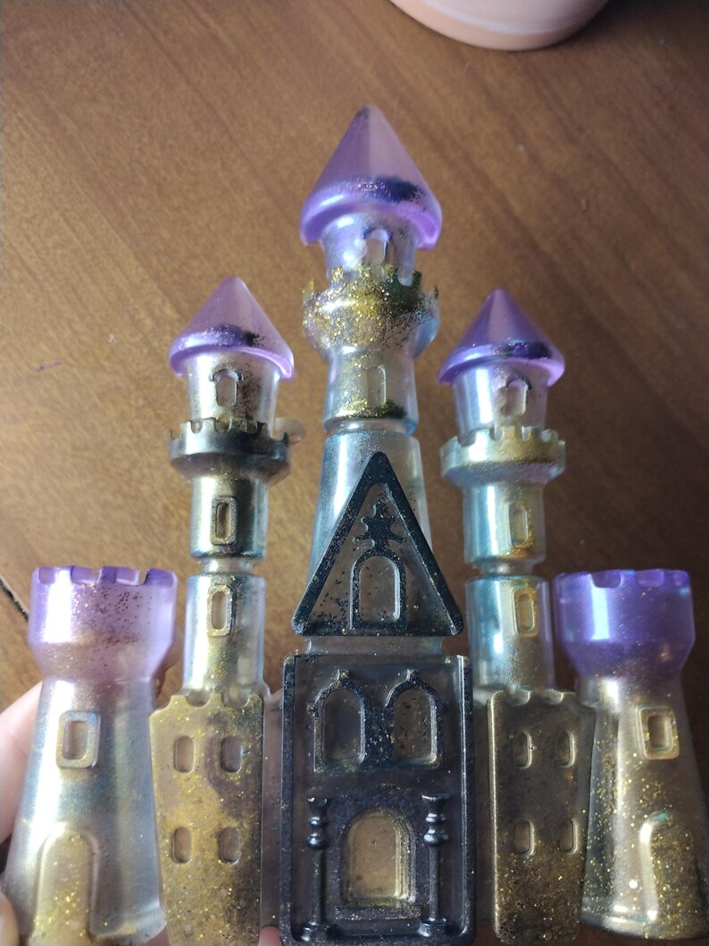 Resin Castle Handmade Fantasy Castle Premium High Gloss Epoxy Resin ...