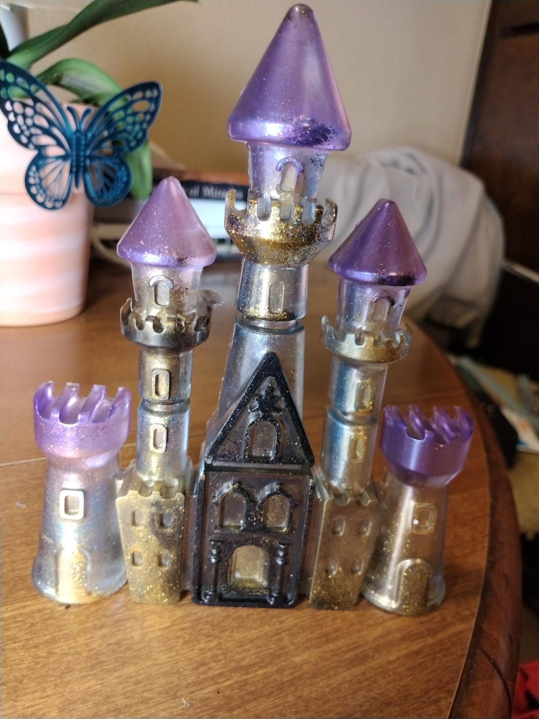 Resin Castle Handmade Fantasy Castle Premium High Gloss Epoxy Resin ...
