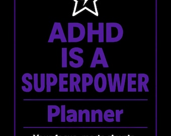 ADHD-dagplanner afdrukbaar | Niet-gedateerde focusplanner, pdf | Eenvoudige braindump en schema | GoodNotes, Xodo, digitale download