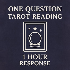 Urgent Tarot Guidance – 1 Question | 1 Hour Turnaround